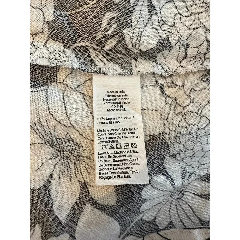 J.Crew Amber linen top in classic floral